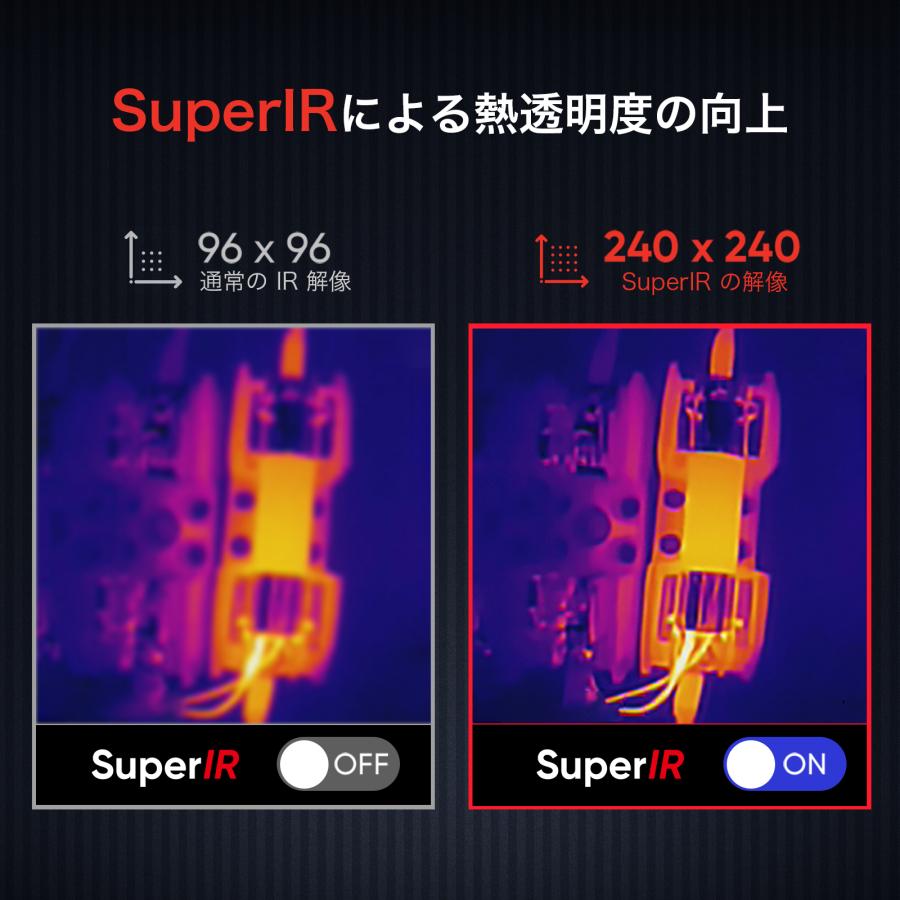 HIKMICRO 正規代理店 HIKMICRO PocketE IR分解能サーモグラフィー 