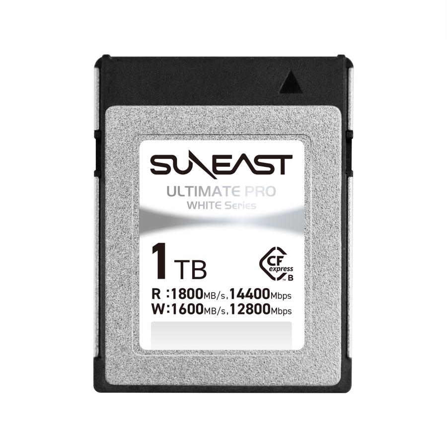SUNEAST ULTIMATE PRO WHITE Series CFexpress Type B Card 1TB TLC 8K 