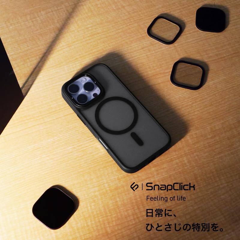 SUNEAST SnapClick iPhoneケース【 iPhone 16 Pro ケース スモーク