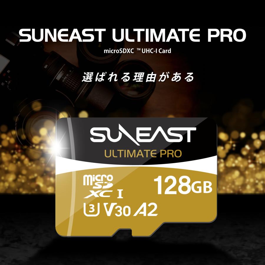 送料無料 microsdカード マイクロsdカード 128GB SUNEAST UHS-I U3 V30 A2 4K R:180MB/s W:130MB/s Nintendo Switch 対応 国内正規品 SE-MSDU112818ON（YF）｜fastonline｜04