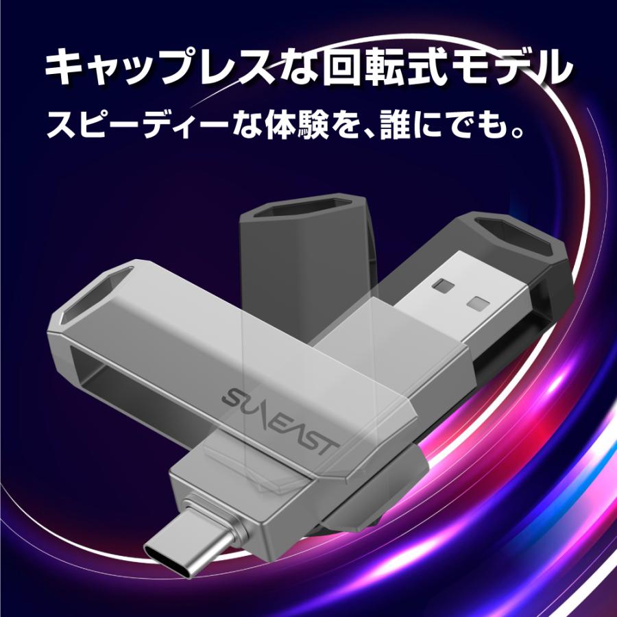 SUNEAST 正規代理店 SUNEAST Revolve R5 外付けSSD 256GB ポータブル
