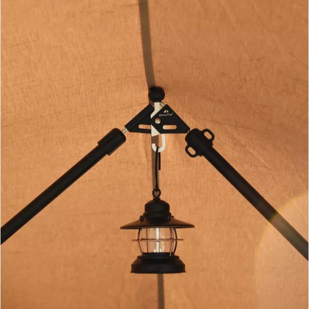 テントポール二又化 ポール二股 タップポール ペグ付き 固定