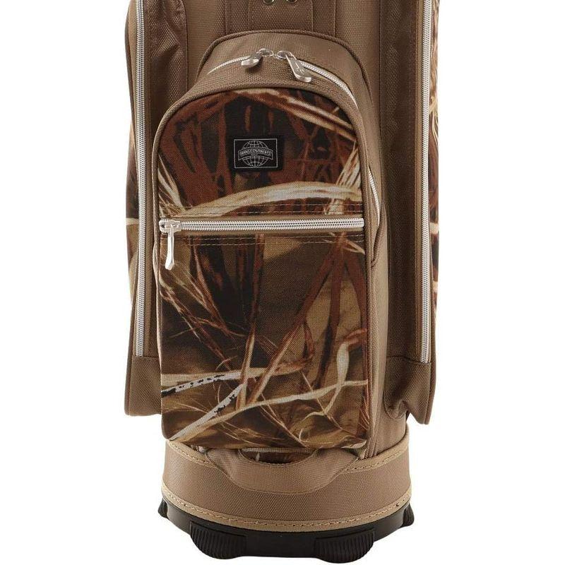 トランスコンチネンツ（TRANS CONTINENTS） ゴルフ キャディバッグ カート式 9型 6分割 TCCB-013X BEG （ベー TRANS CONTINENTS ゴルフ キャディバッグ カート式 9型 6分割 TCCB 013X BEG ベー