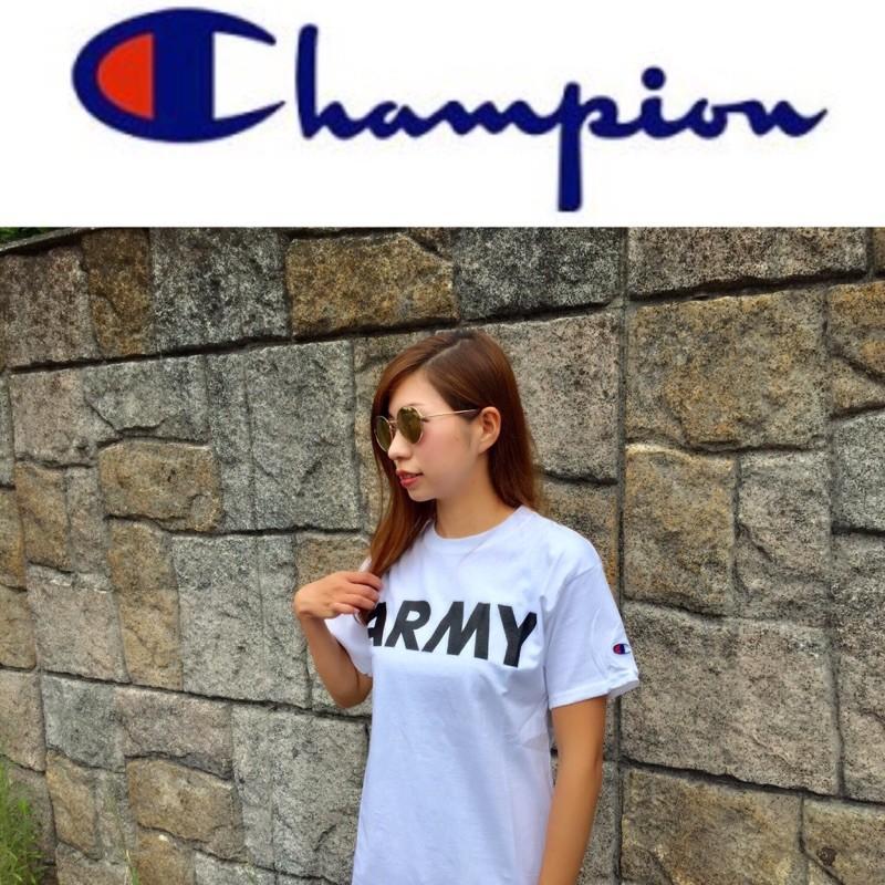 Champion チャンピオン Ladies Army ｔシャツ アーミー プリント コットン ミリタリー レディース Kids キッズ Champion1 Fatmoes 通販 Yahoo ショッピング