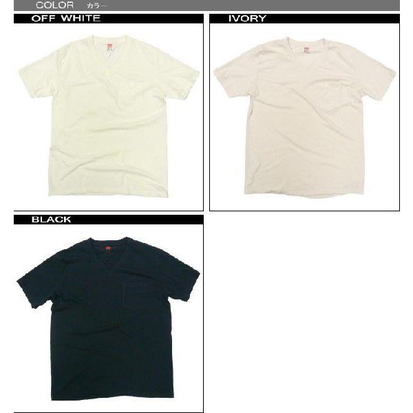 Hanes Hanes(ヘインズ) ヴィンテージ シリーズ Vネック ポケット