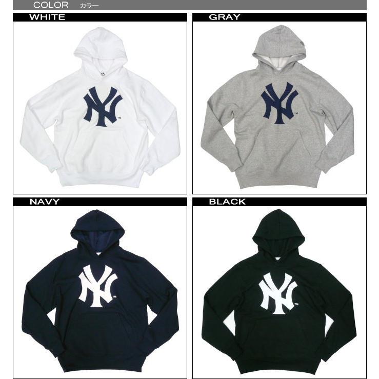 Majestic マジェスティック New York Yankees ビッグロゴ パーカー NY ヤンキース MLB 公式｜fatmoes｜02