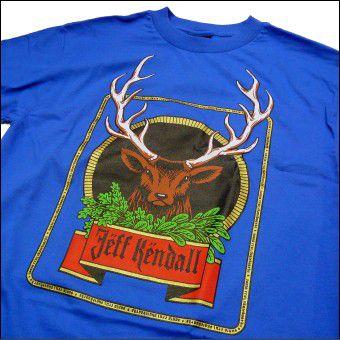 80s SantaCruz サンタクルーズ ジェフケンダル Tシャツ USA製 SANTA CRUZ (サンタ・クルーズ) JEFF KENDALL Tシャツ - 高円寺