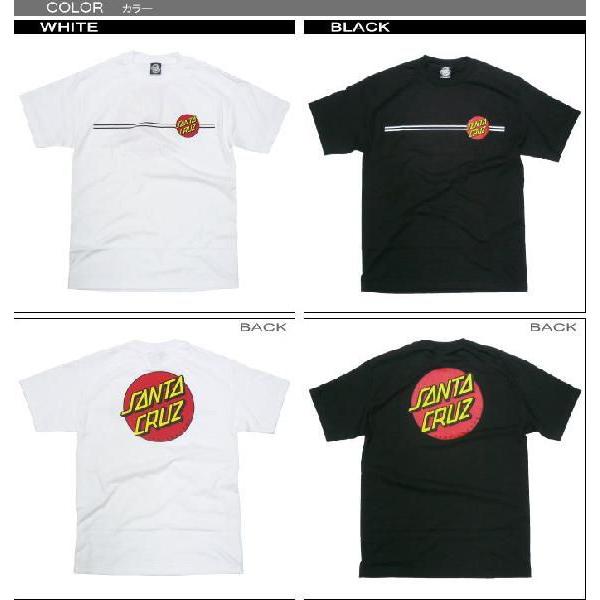 SANTA CRUZ サンタクルーズ CLASSIC DOT Tシャツ SANTA CRUZ ドットロゴ スケーター SK8