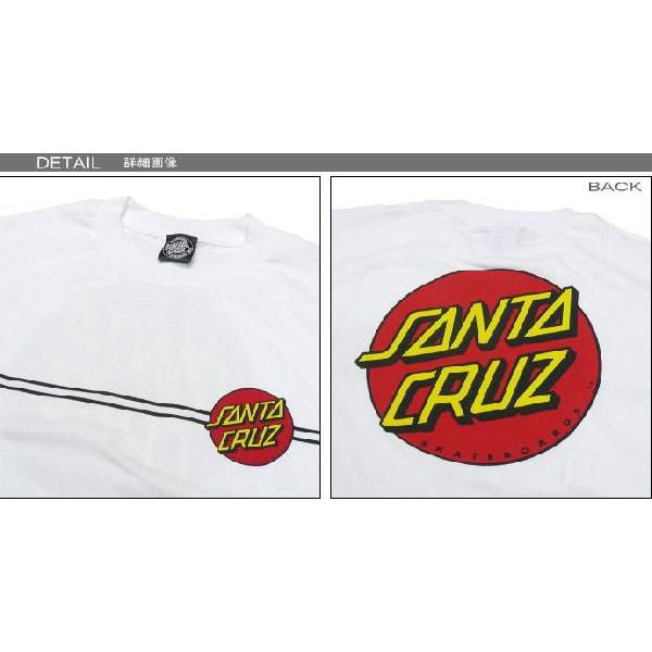 【希少デザイン】サンタクルーズ クラシックドット Tシャツ 両面ロゴ カタカナ SANTA CRUZ サンタクルーズ CLASSIC DOT Tシャツ ドットロゴ