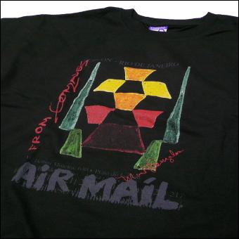 KROOKED クルキッド AIR MAIL プリント Tシャツ スケート ボード 