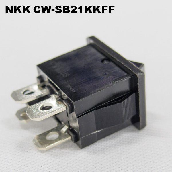 NKKスイッチズ CW-SB21KKFF 小形全モールドロッカスイッチ タブ