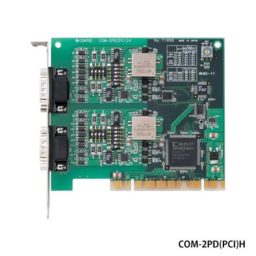 コンテック　COM-2PD(PCI)H PCI対応　絶縁型RS-422A/485通信ボード