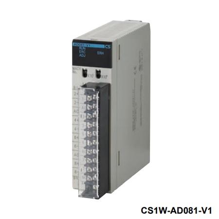 オムロン　CS1W-AD081-V1　アナログ入力ユニット　入力8点　CSシリーズ高機能I/Oユニット | オムロン