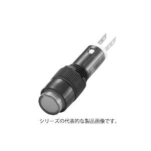 IDEC　AP8M122A（アンバー） φ8 LED式小形表示灯　丸平形　AC/DC24V | 