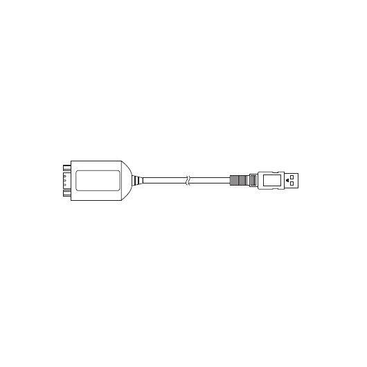 オムロン　CS1W-CIF31　USB-シリアル変換ケーブル　D-Subタイプ