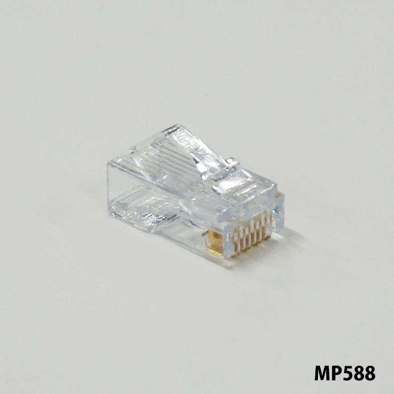 パンドウイット　MP588-C（100個入）CAT5e対応モジュラープラグ｜faubon