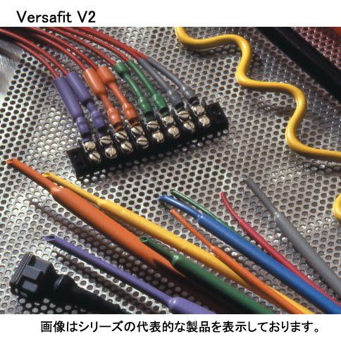 レイケム　V2-6.0-0-SP-SM（100ｍリール巻）　黒色　VERSAFIT V2　薄肉厚熱収縮チューブ6.0→3.00mm