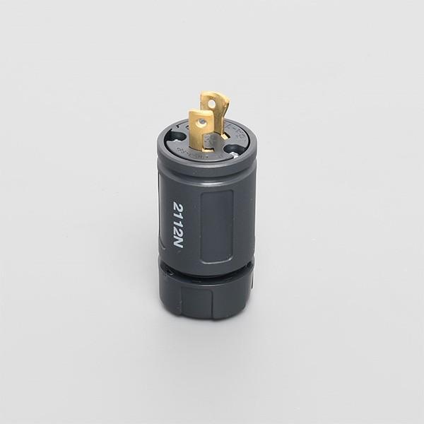 アメリカン電機 2112N 防水プラグ (ナイロンカバー) 引掛形2P 15A 125V 