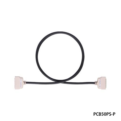 コンテック PCB50PS-1.5P 最適な材料 50ピンミニチュアリボンコネクタ用両端コネクタ付シールドケーブル モールドタイプ 1.5m 【人気No.1】