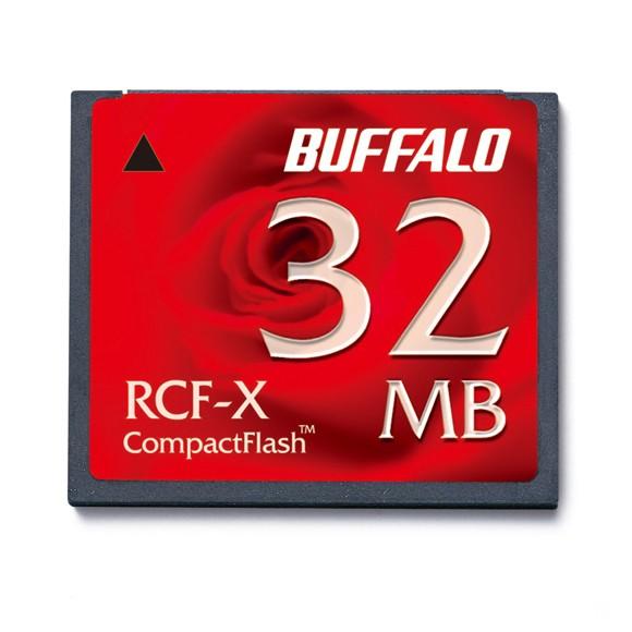 BUFFALO（バファロー） RCF-X32MY パウダーコンパクト閃光電球 歌留多 32MB スマホ、タブレット、パソコン-PCパーツ-拡張カード