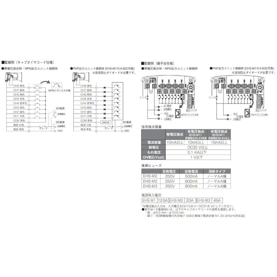 パトライト　EHS-M2HA　ホーン型電子音報知器　AC100〜200V ライトグレー　キャブタイヤ｜faubon｜04