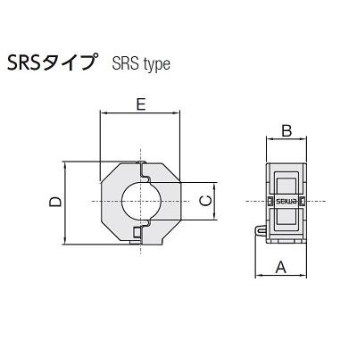 ギンコ様　専用 MTFC251512 トロイダルクランプコア MTFCシリーズ 1個 森宮電機