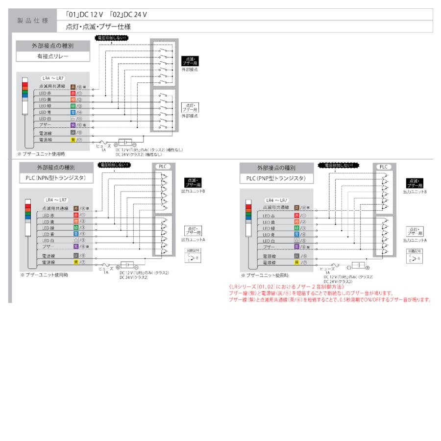 パトライト LR6-202LJBW-RG 積層信号灯 Φ60 DC24V 赤緑 点滅有 パトライト LR6-202LJBW-RG 積層信号灯 Φ60 DC24V 赤緑 点滅有