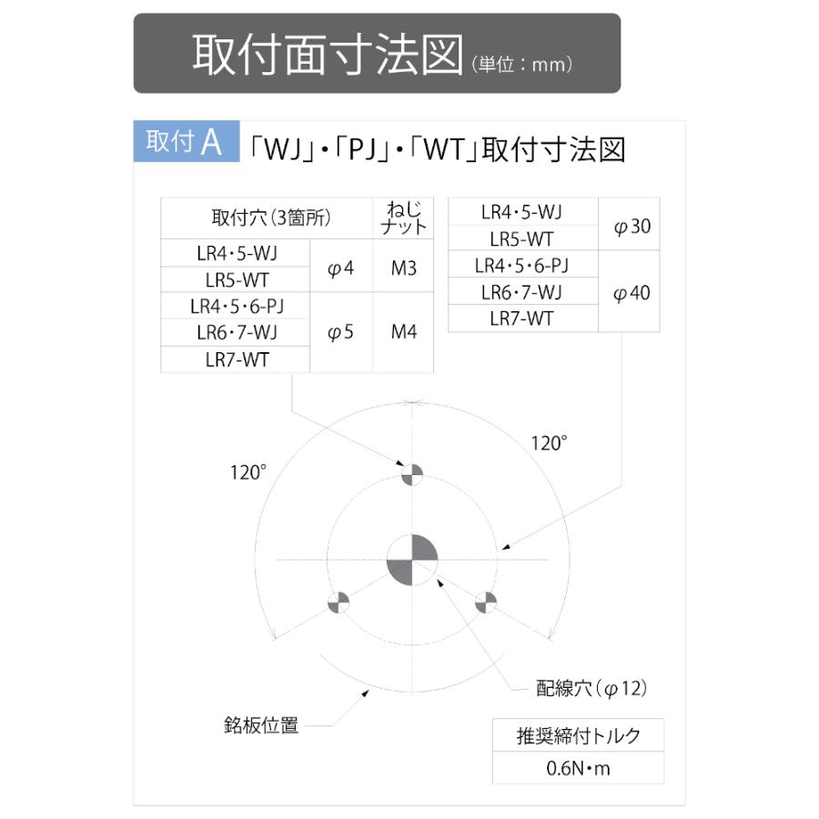 パトライト LR5-302PJBW-RYG 積層信号灯 Φ50 DC24V 赤黄緑 点滅 パトライト LR5-302PJBW-RYG 積層信号灯 Φ50 DC24V 赤黄緑 点滅