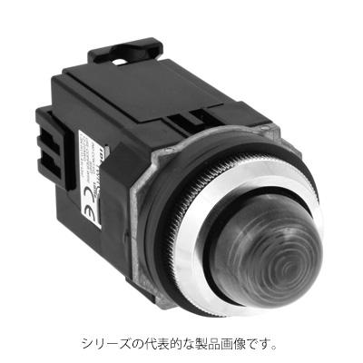 IDEC　APD116DNPW（ピュアホワイト）　φ30 亜鉛ダイカスト製 パイロットライト 丸形 LED照光　AC100/110V | 