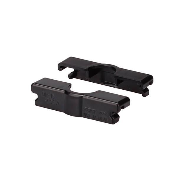 東洋技研　DIN35-7.5CA  (10コ入り)　DINレール用エンドカバー　取付DINレール高さ7.5mm | 