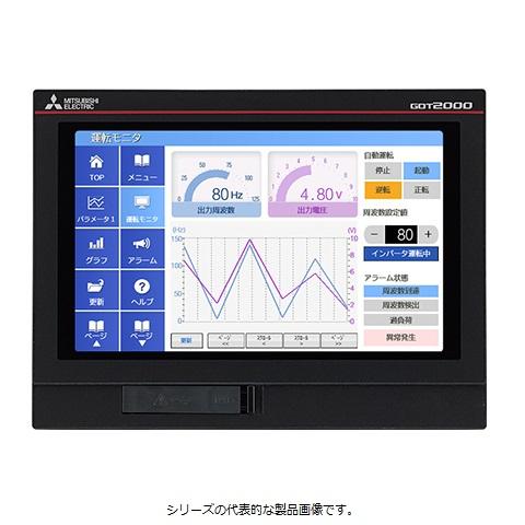 三菱電機 GT2107-WTBD 7型ワイドTFTカラー グラフィックオペレーション 