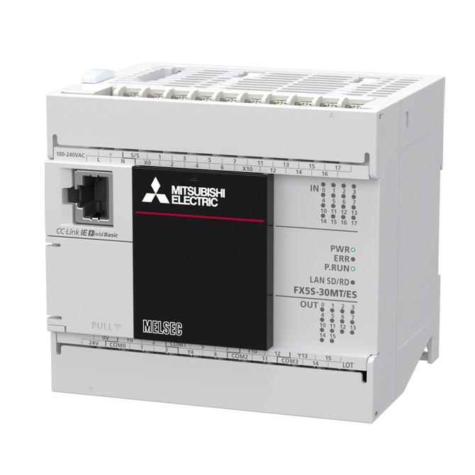 三菱電機 FX5S-30MT/ES CPUユニット 入力16点/出力14点（トランジスタ