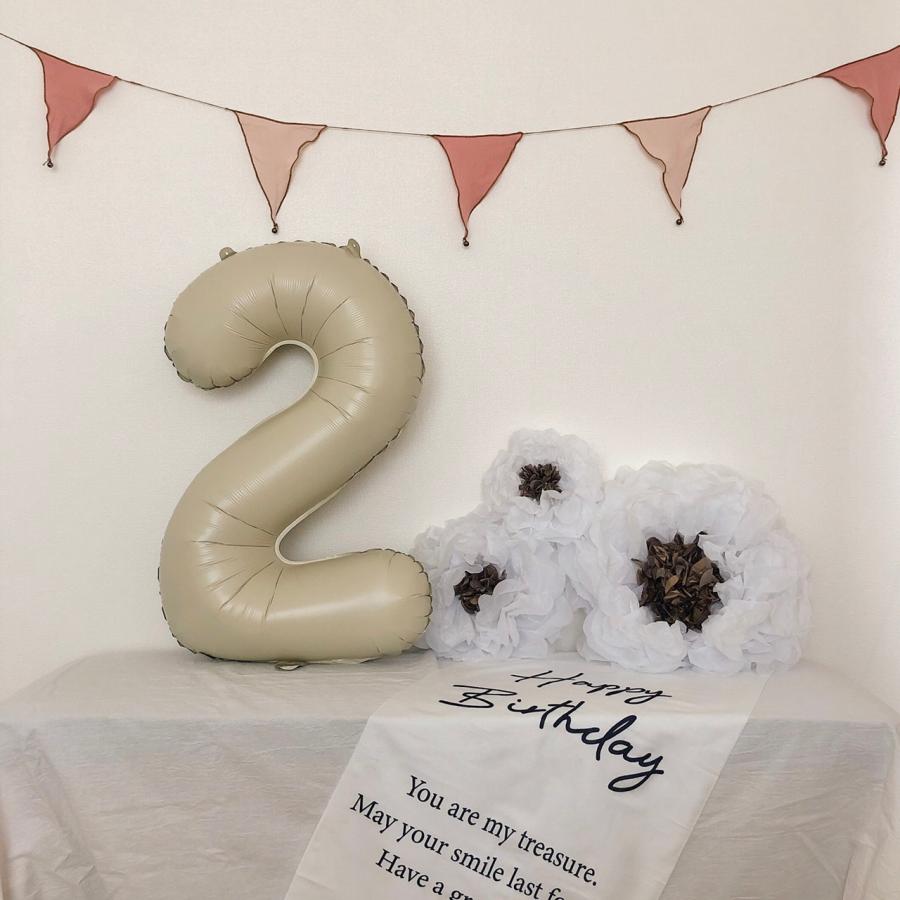 誕生日 バースデー 誕生日バルーン 誕生日風船 ハッピーバースデー ハッピーバースデーバルーン 風船 数字バルーン ナンバーバルーン ホワイト 白 大きい |  | 03