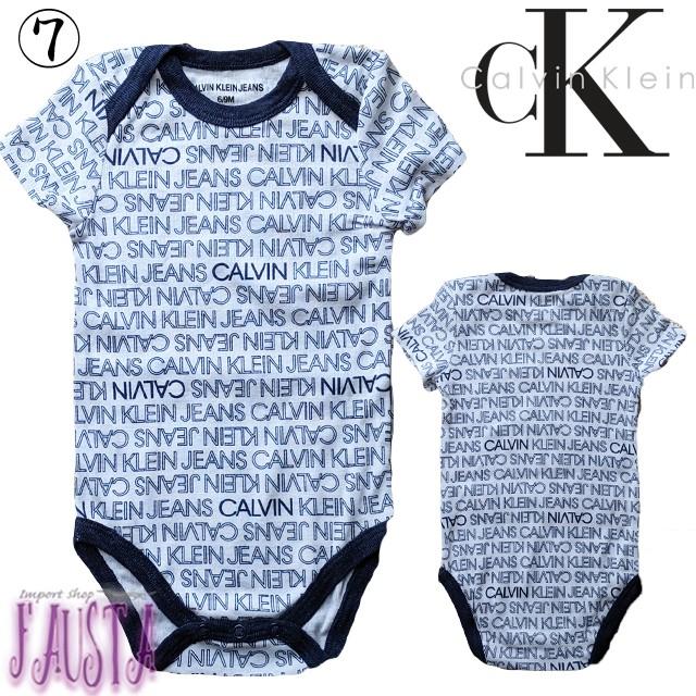半袖ロンパース カルバンクライン ベビー服 80 Calvin Klein ボディ