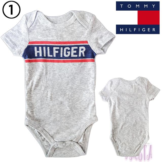 TOMMY HILFIGER（トミー・ヒルフィガー） 半袖ロンパース ベビー服 70
