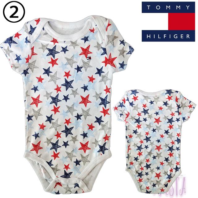 TOMMY HILFIGER（トミー・ヒルフィガー） 半袖ロンパース ベビー服 70