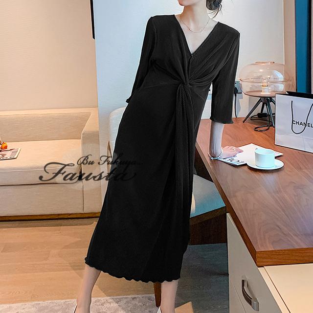 Off 授乳服 安い 秋冬 マタニティ ワンピース リブ ストレッチ マタニティドレス ミモレ丈 黒 冠婚葬祭 結婚式 タイト 産前産後 M079 Materialworldblog Com