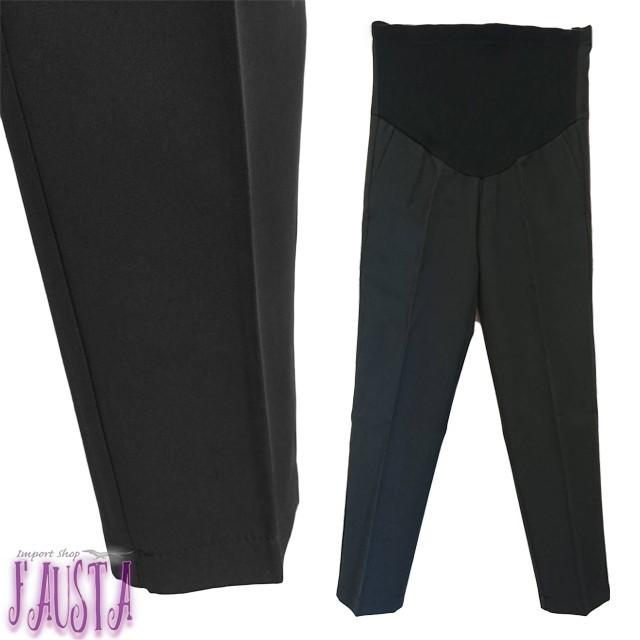 マタニティパンツ スラックス 通勤 オフィス タックテーパード フォーマル 黒 グレー ベージュ マタニティウェア 安い 産前産後 M044-30 |  | 05