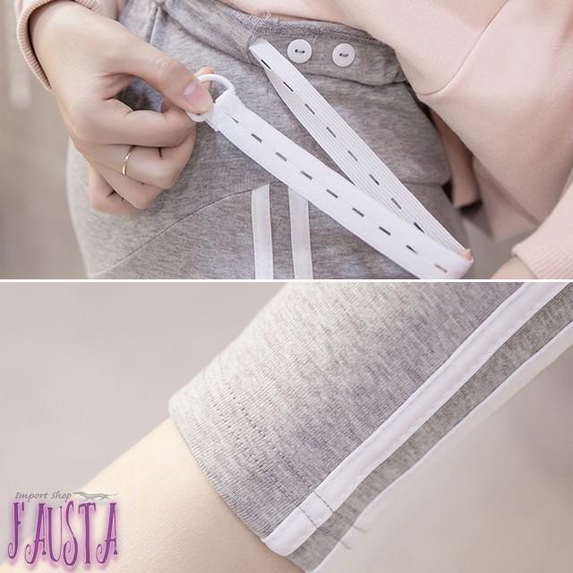 マタニティレギンス 安い サイドライン マタニティ パンツ パジャマ 産前産後 妊婦服 ストレッチ ヨガ スポーツ M068 |  | 05