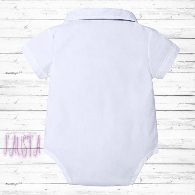ベビースーツ ベビー服 80 90 男の子 フォーマルスーツ 半袖 2点セット ロンパース＆サスペンダー 赤ちゃん R047 |  | 04