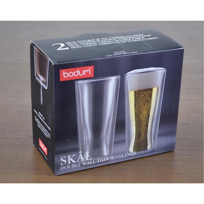 ボダム ダブルウォールグラス 0.35L 350ml 2個セット bodum SKAL 10594 プレゼント ギフトにおすすめ！ 出産祝い お返し 内祝い｜fav｜02