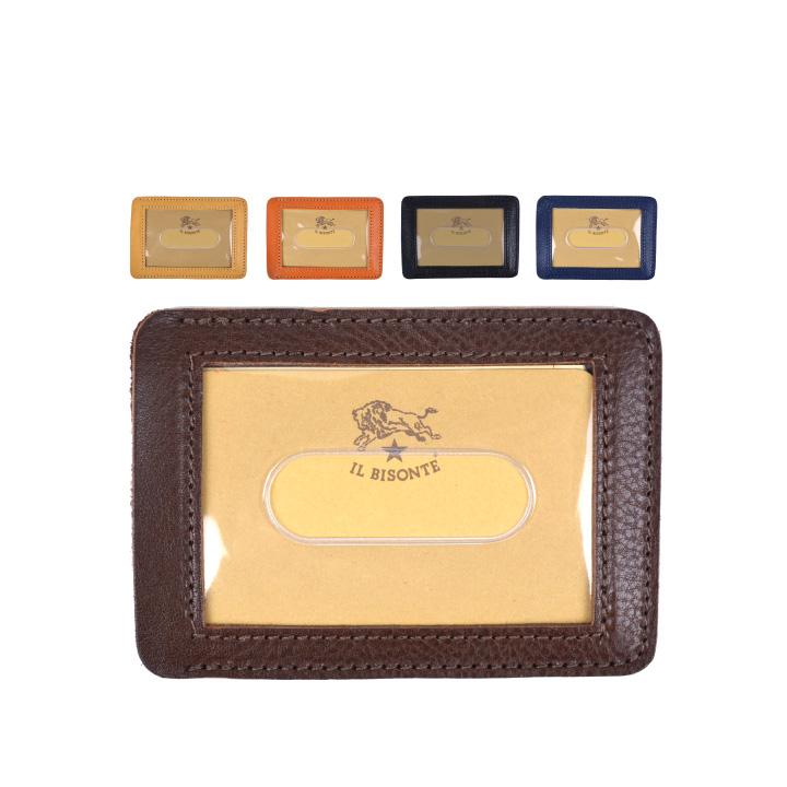 イル ビゾンテ Il Bisonte C0468 超爆安 Mp プレゼント パスケース メンズ レディース カードケース
