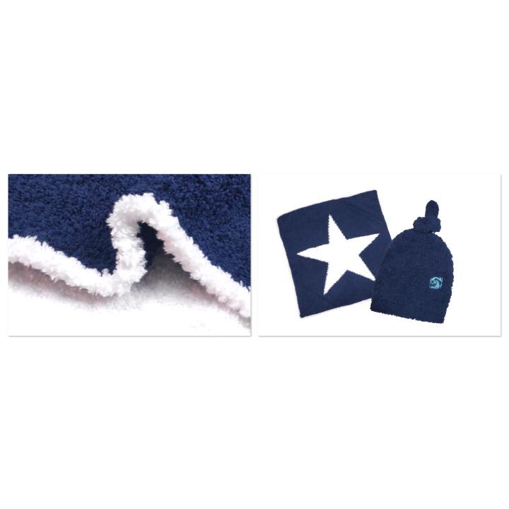 カシウエア カシウェア ベビーブランケット キャップ セット スター 日本 星 Kashwere Star ch p03 Babyblanket ギフト 出産祝い 帽子 Cap 77