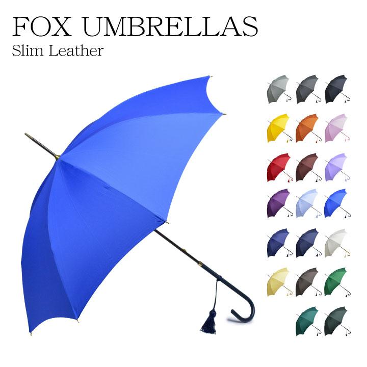 FOX UMBRELLAS フォックス アンブレラズ Slim Leather WL1 レディス 長  