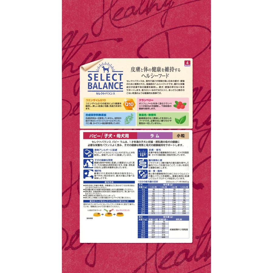セレクトバランスパピーラム小粒子犬・母犬用3kg [trmt] |  | 02