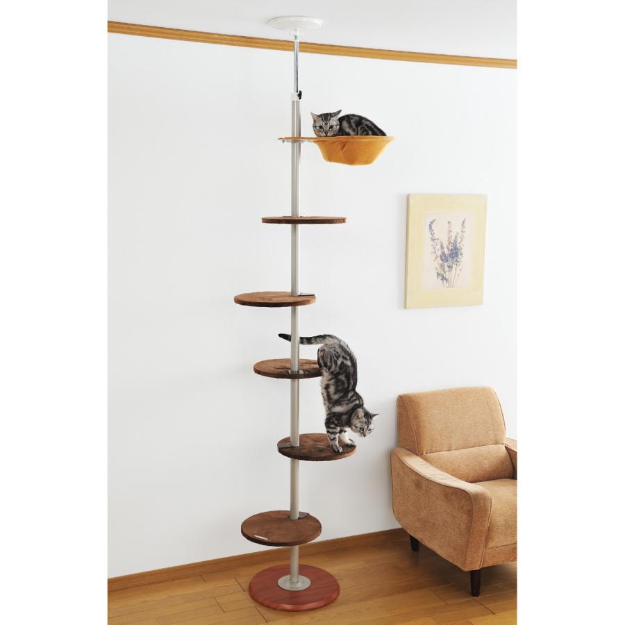 ボンビアルコン キャットポール 猫用遊具 キャットタワー 省スペース ハンモック くつろぎ キャットツリー |  | 04