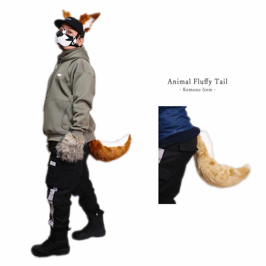 ケモノ　尻尾　コスプレ Amazon.co.jp: カラフル 特大 しっぽ ケモナー コスプレ ケモノ