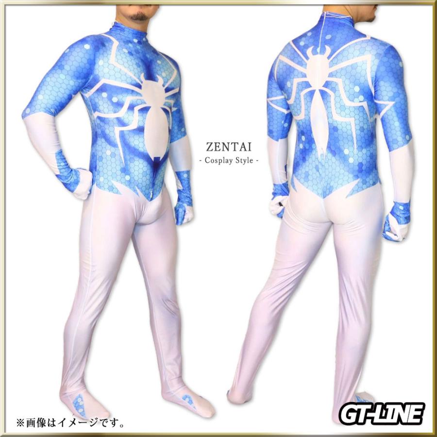 スパイダーマン 10 服 分離式 ゼンタイ フェイスマスク Zentai ヒーロー アメコミ 覆面 全身タイツ 仮装 コスチューム 衣装 cosplay ハロウィン GT-LINE｜favolic-gtline｜04