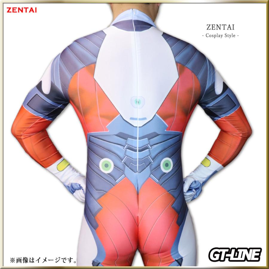 Zentai ヒーロー レッド 戦闘服 ゼンタイ ファスナー付き うさぎ Zentai ヒーロー レッド 戦闘服 ゼンタイ ファスナー付き うさぎ