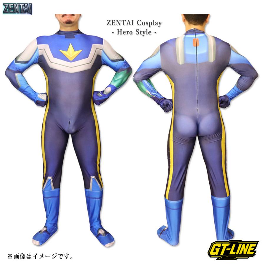 ゼンタイ 全身タイツ 大人用 コスプレ衣装 ヒーロースーツ ゲーム